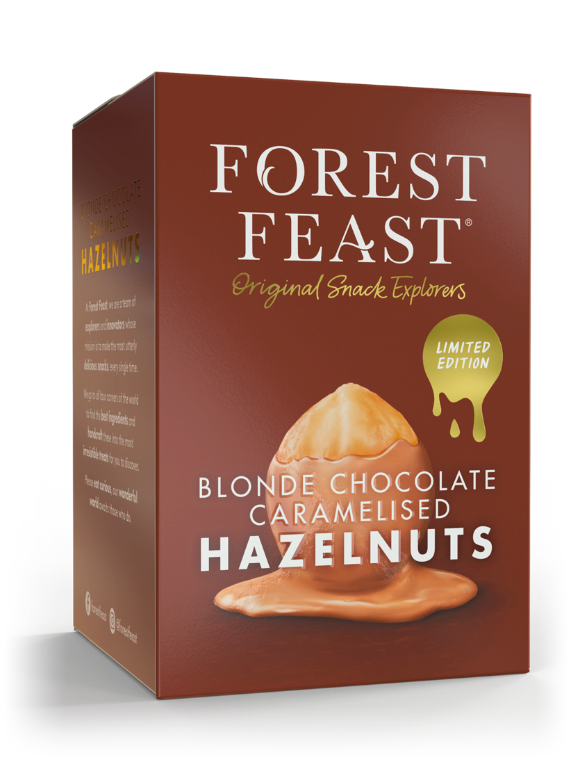 Gift Cubes - Blonde Chocolate Caramelised Hazelnuts