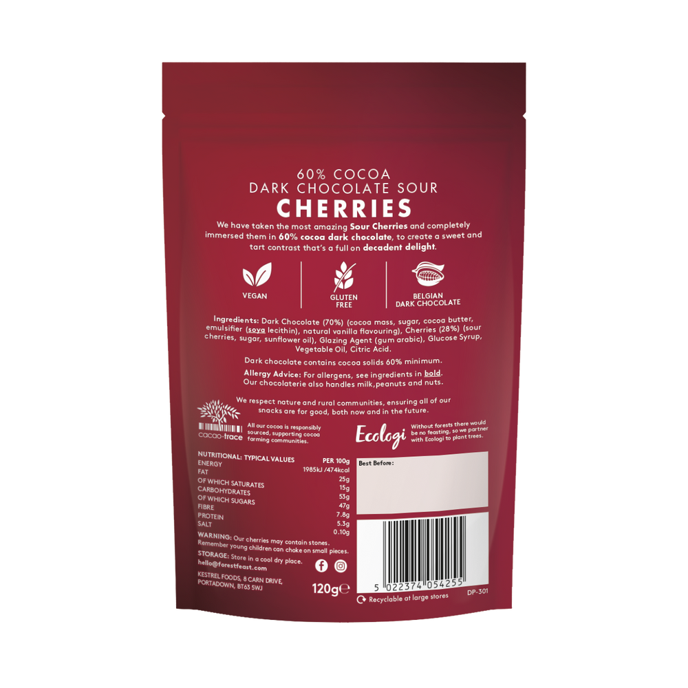 Dark Chocolate Sour Cherries