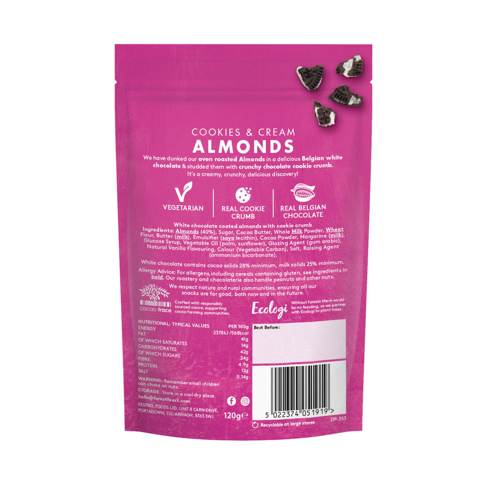 Cookies & Cream Almonds