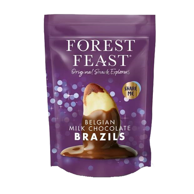 Share Bags- Belgian Milk Chocolate Brazils