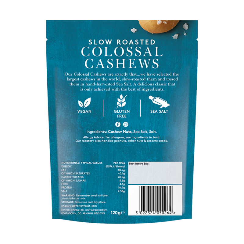 Sea Salt Colossal Cashews