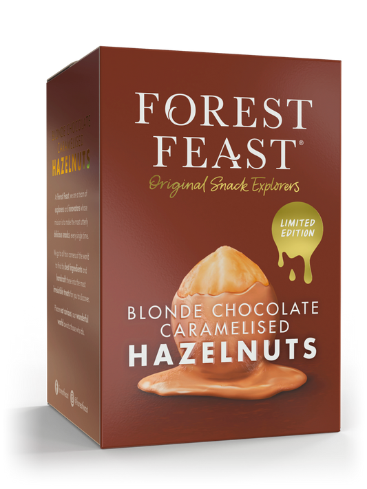 Gift Cubes - Blonde Chocolate Caramelised Hazelnuts