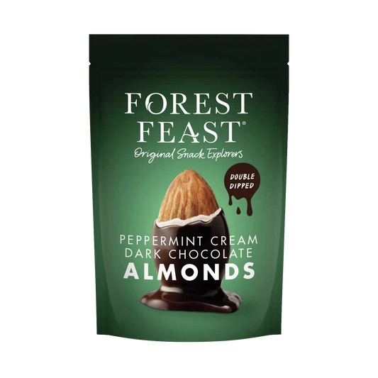 Peppermint Cream Dark Chocolate Almonds