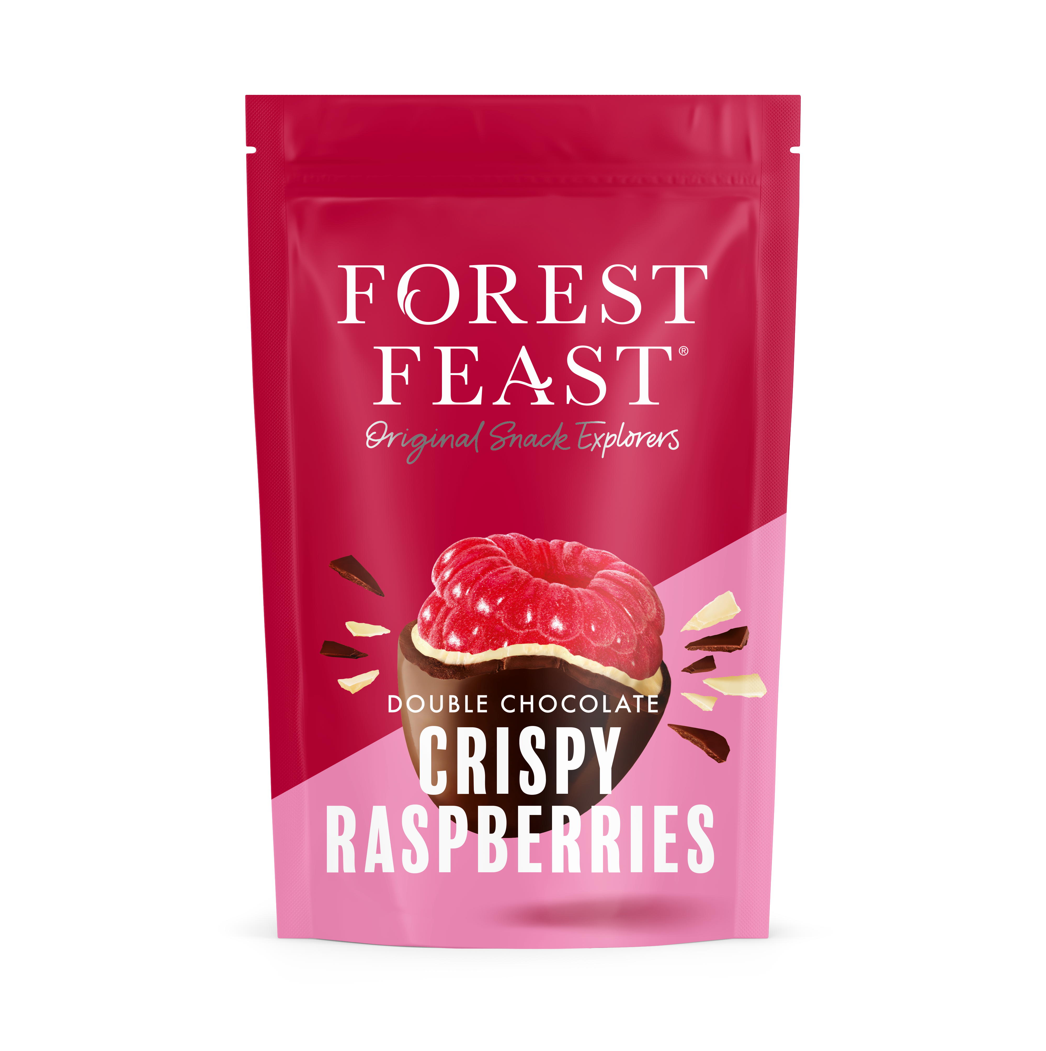 Double Chocolate Crispy Raspberries