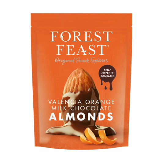 Valencia Orange Milk Chocolate Almonds