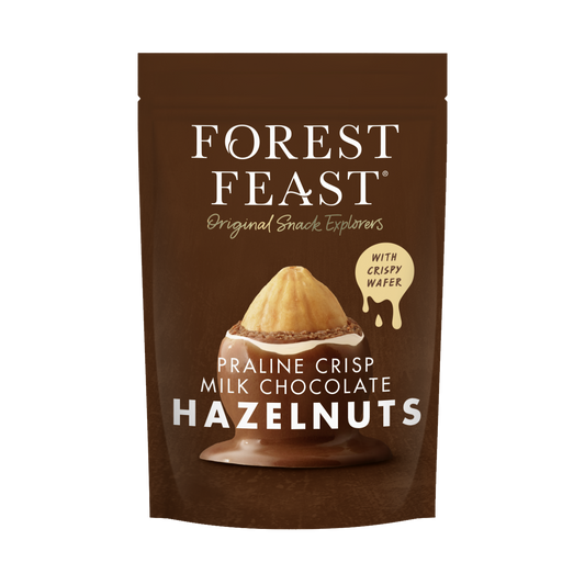 Praline Crisp Milk Chocolate Hazelnuts