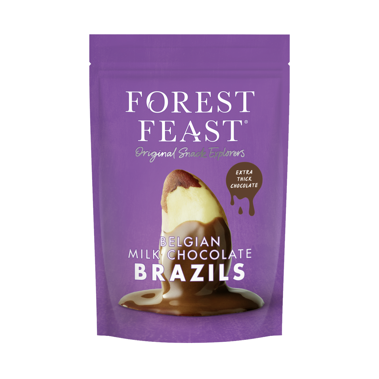 Belgian Milk Chocolate Brazil Nuts