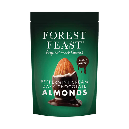 Peppermint Cream Dark Chocolate Almonds