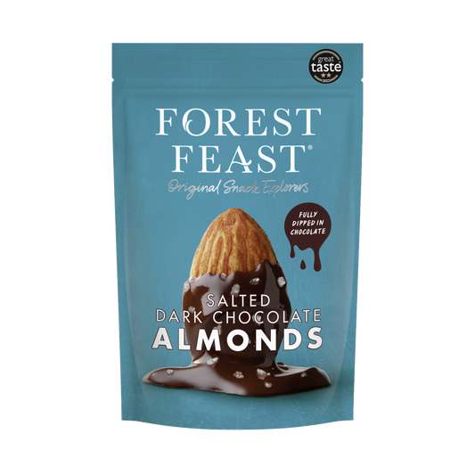 Salted Dark Chocolate Almonds