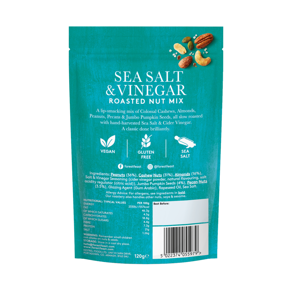 Sea Salt & Vinegar Nut Mix