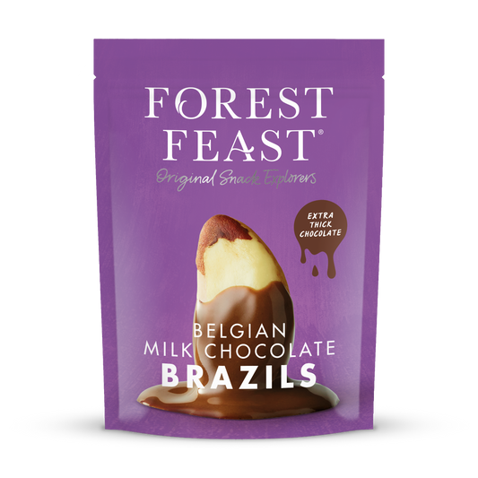 Belgian Milk Chocolate Brazil Nuts