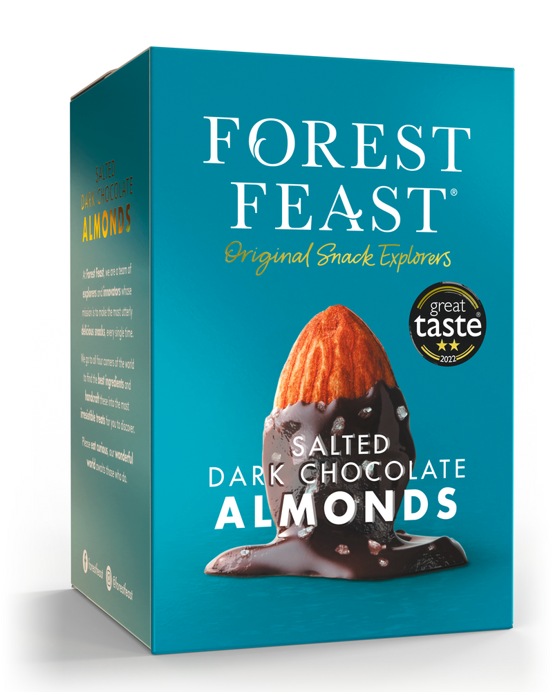 Gift Cubes - Salted Dark Chocolate Almonds