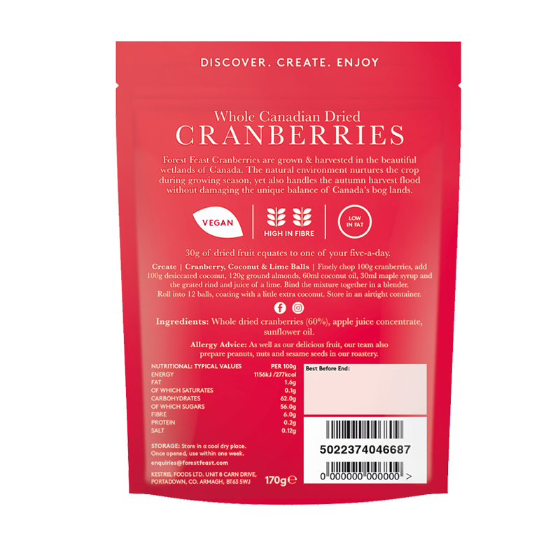 Whole Canadian Cranberries