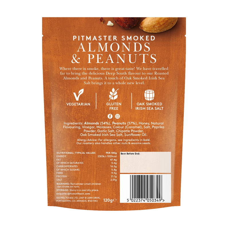 Pitmaster Smoked Almonds & Peanuts