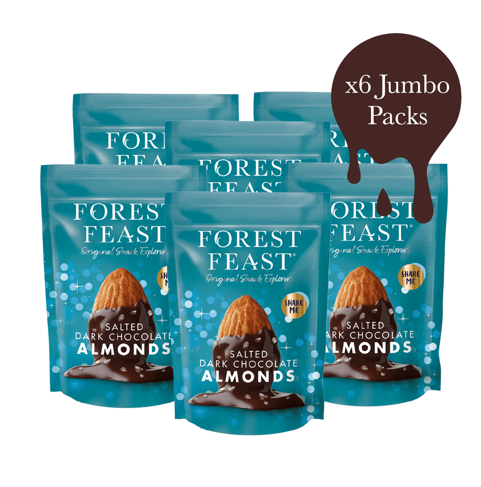 Share Bags – Salted Dark Chocolate Almonds