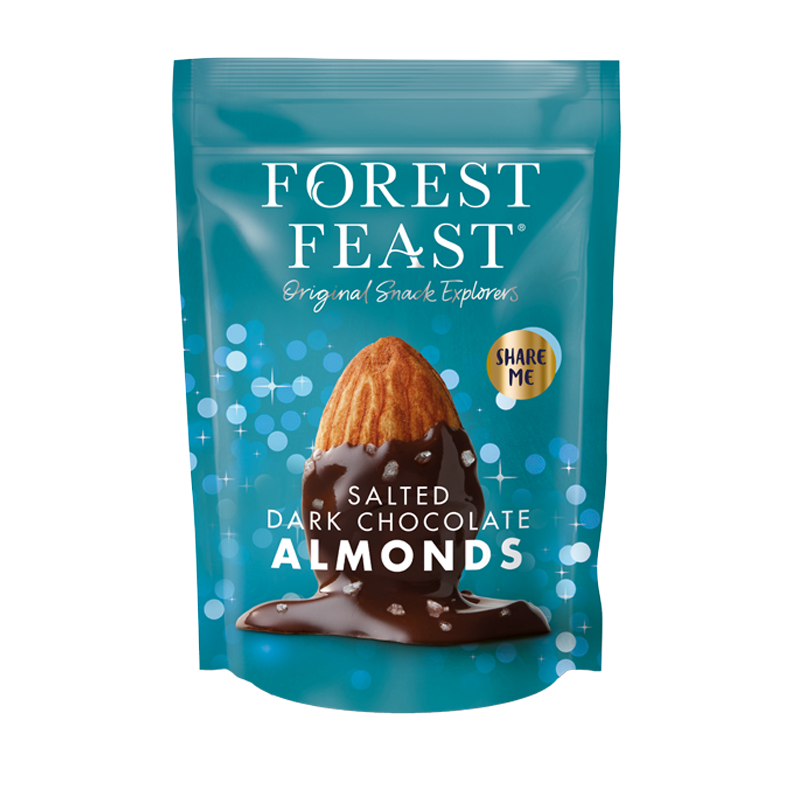 Share Bags – Salted Dark Chocolate Almonds