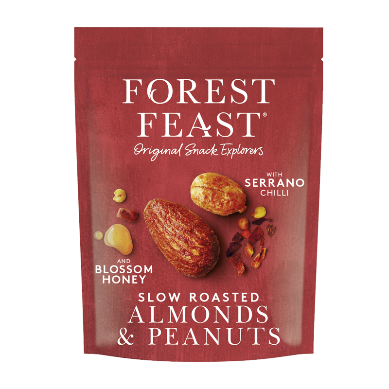 Serrano Chilli Honey Almonds & Peanuts