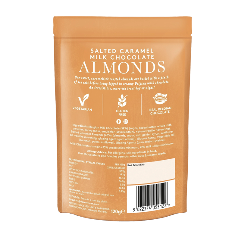 Salted Caramel Milk Chocolate Almonds